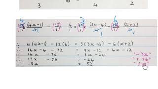 Vergelykings met breuke Algebra Hersiening wiskdou Gr 9 en ouer [upl. by Anavoig]