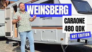 Weinsberg CaraOne 480 QDK Edition HOT  2025 [upl. by Naples603]