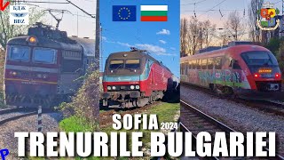 Sofia  Trenuri diverse in capitala Bulgariei 2024 [upl. by Mharg583]