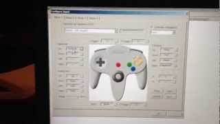 How to set up a Retrolink Nintendo 64 Controller with Project 64 [upl. by Tibbetts230]