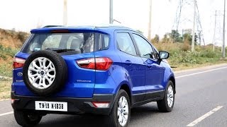 Ford Ecosport Review Test Drive  AutoPortal [upl. by Peugia]