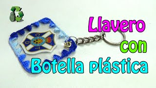 Llavero personalizable con botella plástica Reciclaje Ecobrisa [upl. by Gipps]