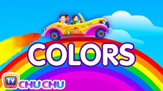 Lets Learn The Colors  Cartoon Animation Color Songs for Children by ChuChuTV [upl. by Saenihp]