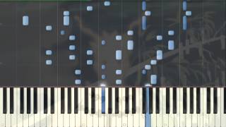 Naruto Shippuden OP 13 Niwaka Ame Nimo Makezu Piano Synthesia Tutorial [upl. by Bree]