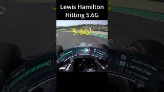 Lewis Hamilton hitting 56G at Mugello F1 2020 [upl. by Norag]