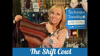 The Shift Cowl by Andrea Mowry  Choosing Colorways  Goal Setting Tips For Knitting [upl. by Enautna587]