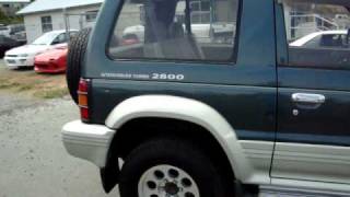 1995 Mitsubishi Pajero 2dr 28L turbo diesel auto 55000 kms 4X4 [upl. by Annaihs932]