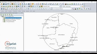 Como recortar e salvar polígonos no Global Mapper [upl. by Ehsom609]