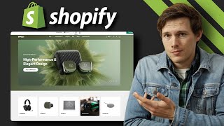 Shopify Store Design Tutorial 2024  Full Website Guide [upl. by Evans]