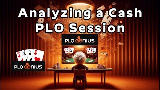 Analyzing a 25 Rush and Cash PLO Session with PLO Genius [upl. by Ritter313]