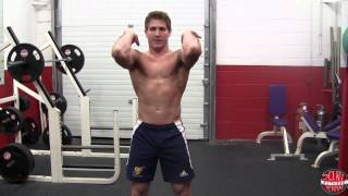 How To Front Squat Barbell [upl. by Anglim423]