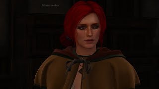 Witcher 3 Dijkstra laughs as Geralt hurts Triss feelings [upl. by Aicened]