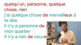 Comprendre les indéfinis en français  Pronoms et Adjectifs Indéfinis Expliques [upl. by Turro]