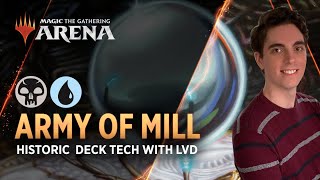 Army of Mill  Dimir Graveyard Aggro  Deck Tech with LVD  MTG Arena [upl. by Enneles]