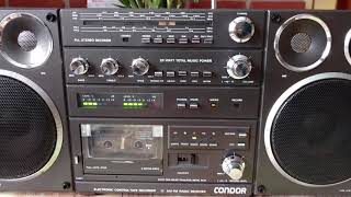 radiomagnetofon UNITRA RM820S Condor w kolorze czarnym [upl. by Suoivatra]