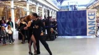 Tango Fire at St Pancras [upl. by Anzovin]