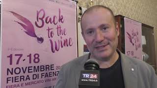 FAENZA Il 17 e 18 novembre i vini naturali e artigianali a Back to the wine  VIDEO [upl. by Anilat]