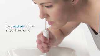 How to Use a Waterpik™ Water Flosser [upl. by Eleinad354]