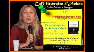 Frédérique DevauxYahi au café littéraire dAokas [upl. by Katinka]