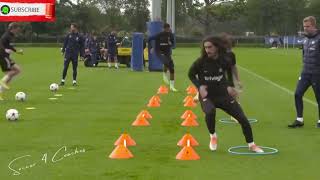 Chelsea Training Today  Warm Up  Activation Drills [upl. by Aicercul]