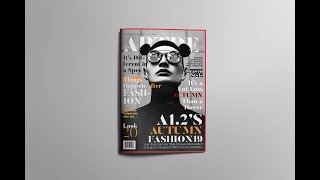 Fashion Magazine Design [upl. by Joellen277]