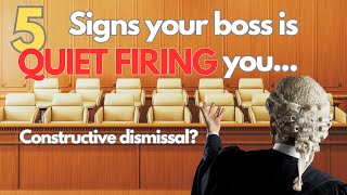 5 signs your boss is quiet firing you [upl. by Gregson]