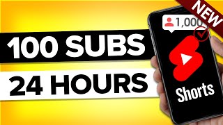 How to Get Your First 100 Subscribers on YouTube in 24 Hours 2024 Update [upl. by Aicyla]