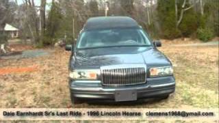 Dale Earnhardt Sr Hearse Last Ride [upl. by Bergerac]