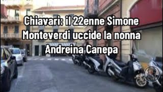 Chiavari il 22enne Simone Monteverdi uccide la nonna Andreina Canepa [upl. by Sollows]