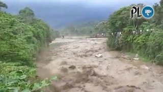 Graban fuerte correntada que baja de Volcán Santiaguito [upl. by Kindig308]