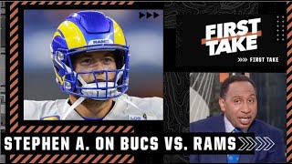 Stephen A wouldn’t be shocked if the Rams upset the Bucs in Week 3  First Take [upl. by Eniamor185]