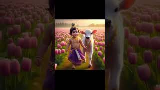 Jai shree Krishna Radhe Radhe shortvideoViral Cute🙏🙏 [upl. by Myo74]