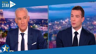 “Ce n’est pas vrai Monsieur ” Jordan Bardella reprend Gilles Bouleau en direct [upl. by Rayburn429]