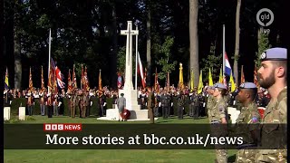 Arnhem 80th anniversary commemorations continued this day WWII Netherlands 22Sep2024 [upl. by Bloem602]