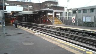 Metropolitan line quotA Stockquot on Uxbridge Fast Passing Wembley Park Station on 201211 [upl. by Fabria]