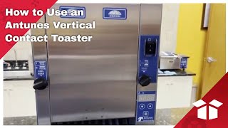 How to Use an Antunes Vertical Contact Toaster [upl. by Frederique]