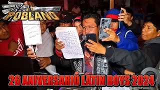 SONIDO POBLANO PRESENTA LA CUMBIA DE EL LLANTO DE LOS CHOCO POBLANOS EN EL ANIVERSARIO LATIN BOYS EN [upl. by Aicined]