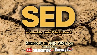 SED ¿TIENES SED CONSTANTEMENTE ¡AVERIGUA POR QUE por el Roeh Dr Javier Palacios Celorio 🔴 [upl. by Ylatfen]