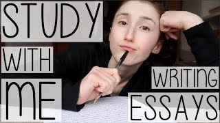 SCIENCE STUDENT STUDY WITH ME 004 UNI VLOG STYLE  HOW MANY ESSAYS DO I WRITE A WEEK [upl. by Yedok]