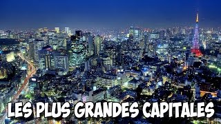 LES 10 PLUS GRANDES CAPITALES DE LA PLANÈTE [upl. by Aihsetan]