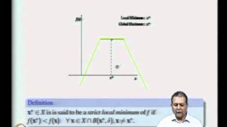 Mod03 Lec04 One Dimensional Optimization  Optimality Conditions [upl. by Epoh]