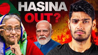 Sheikh Hasina Gone Why is India Worried [upl. by Bunny]