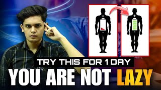 Do you Feel Lazy while Studying Try this for 1 day🔥 Prashant Kirad [upl. by Orsay]