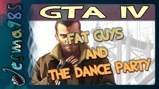 GTA4 Multiplayer Fat Guys and The Dance Party w STAR [upl. by Asirap]