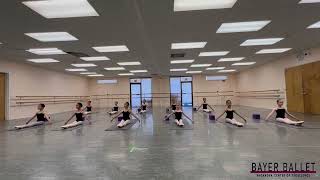 Level 1 Ballet Exam 2024 ages 910  Floor Barre Part 1 BayerBalletAcademy [upl. by Quiteria645]