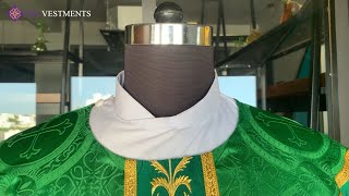 Elegant Gothic Chasuble with Jerusalem Cross  PSG Vestments [upl. by Lemuel]