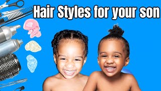 How To Style Your Toddler Hair  4A4B Hair Type [upl. by Repsac472]