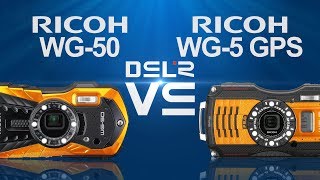 Ricoh WG50 vs Ricoh WG5 GPS [upl. by Sonitnatsnoc]