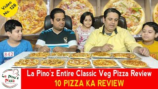 La Pinoz Pizza Entire Classic Pizza  Price  Taste amp Unbox  Pizza Review  Food Vlogs India [upl. by Eelaras]