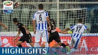 Pescara  Napoli 22  Highlights  Matchday 1  Serie A TIM 201617 [upl. by Nywled]